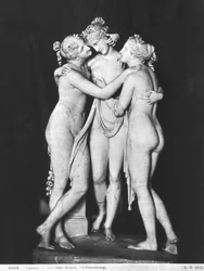 Tři Grácie, 1812-16 (mramor) (viz také 266965 a 266966)